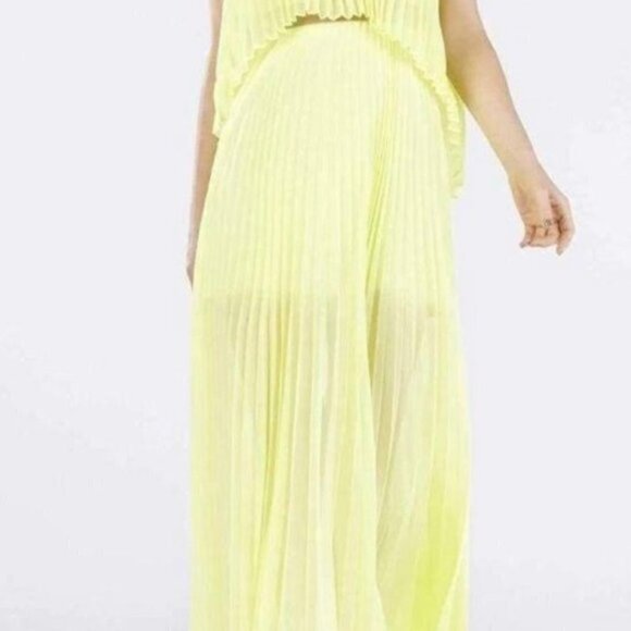 Bcbgmaxazria Shaina Sleeveless Pleated Gown - Picture 12 of 14